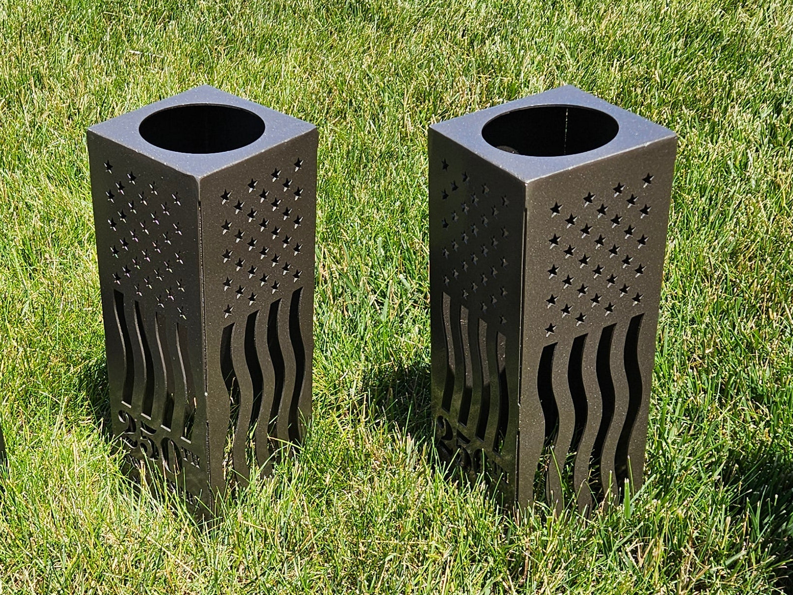 Dark Bronze Hammered