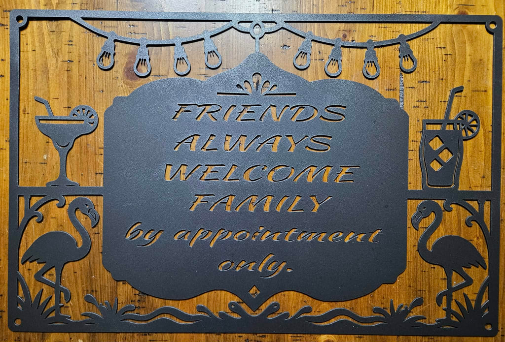 Custom Design Sign | Personalized Laser-Cut Metal Sign | Made to Order