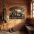 Bigfoot "A Guy Like Me Is Hard To Find" Metal Wall Sign | Laser-Cut Steel | Funny Cabin Home Decor | Handmade Metal Sign
